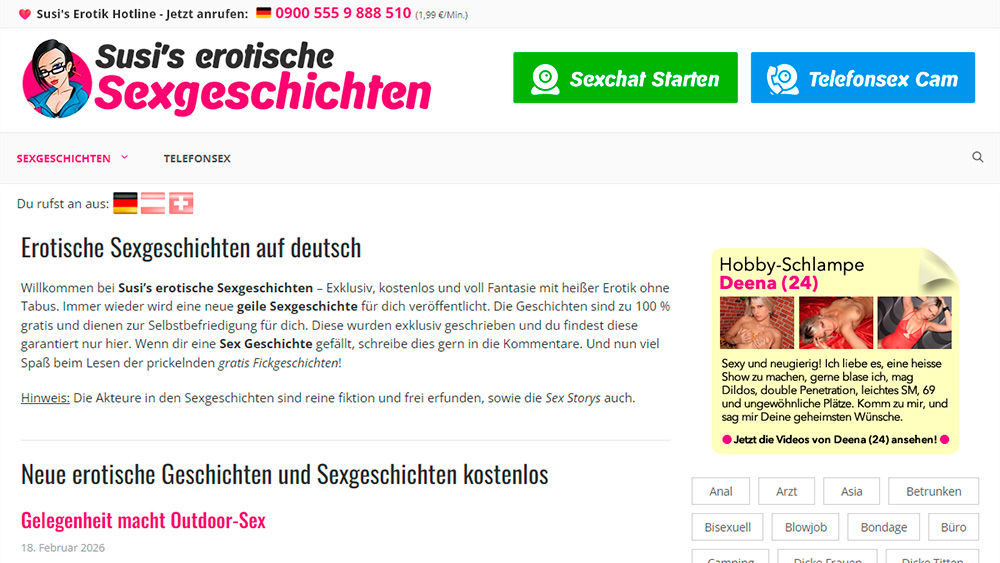 Erotische Sexgeschichten